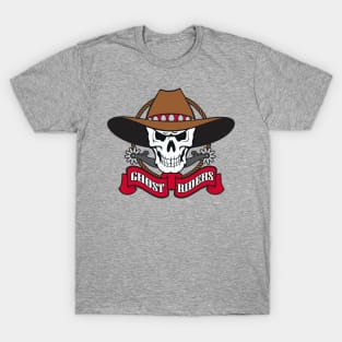 Ghost Riders Baseball Logo T-Shirt